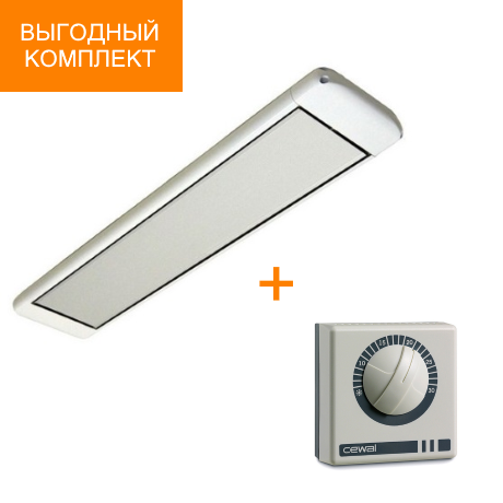 Инфракрасный обогреватель Алмак ИК-16 + терморегулятор